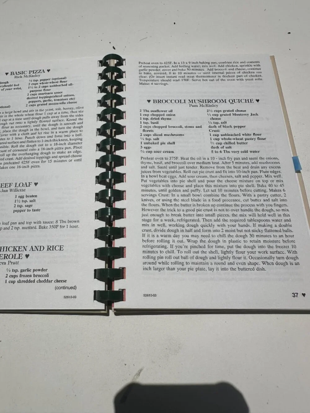 106 TASTE AND SEE ORONO ME COOKBOOK VINTAGE COPY 2003